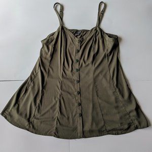 Torrid Olive Green Tank